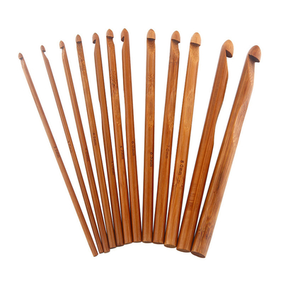 Eco-Friendly Bamboo Crochet Hooks Durable & Comfortable for Hand Knitting