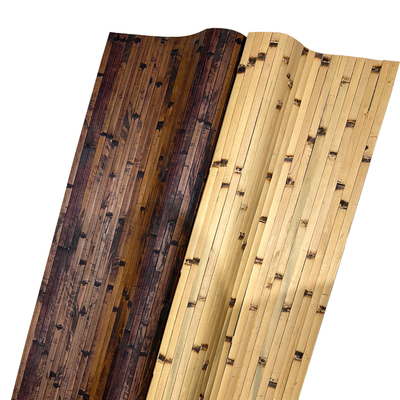Biodegradable Natural Half Bamboo Poles Bamboo Slats Size Customized For Decoration