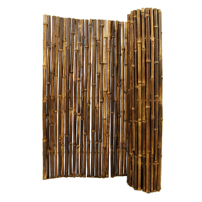 Natural Bamboo Raw Material Garden Fencing Panels With 180cm 240cm Length