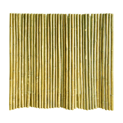 Natural Handmade 1.5x1.5m Decorative Bamboo Fence Backyard Rolling Fencing