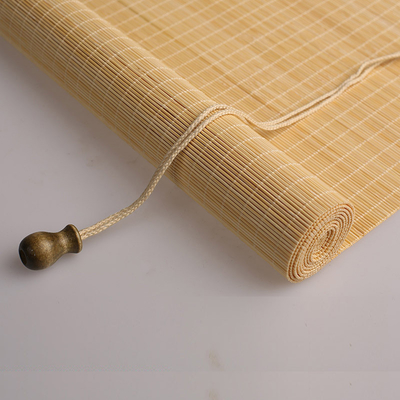 Environmentally Bamboo Roller Shades Manual Pergola Bamboo Blinds 60 X 180cm