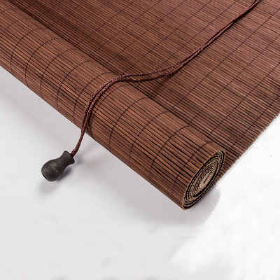 Wooden Shades Bamboo Roller Blind Sunscreen Colorful Curtain For Home 90*180cm