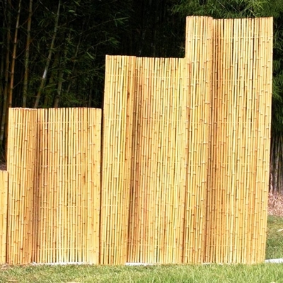 Modern Bamboo Fence Kit, DIY Garden Enclosure & Patio Divider
