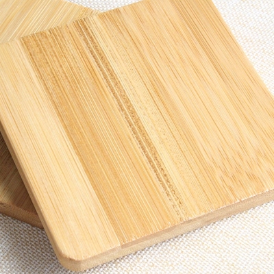 Bamboo Coasters For Crafts , Squre & Round Coasters For Crafts Coated Plain Drinking Cup Coaster