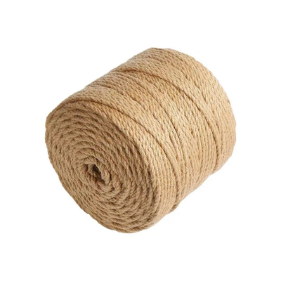 Wholesale Packaging Rope Natural Twisted Jute Ribbon Jute Rope