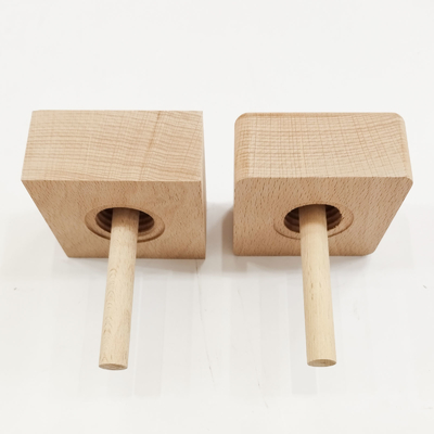 Cylinder/Square Empty Essential Oil Reed Diffuser Bottle With Wooden Ball Stick